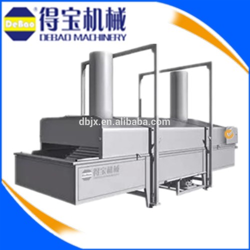 extruded snack frying machine chips snack frying machine