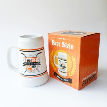 Ceramic Beer Stein 24oz - Oktoberfest Large Beer Mug for Sale