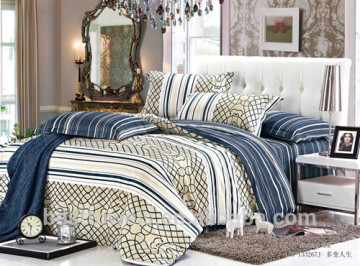 Cheap luxury king size cotton bedding set