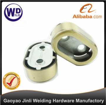Wardrobe Garment Pipe Lever Metal Clothes Bracket Supporter Rod Bracket Gold
