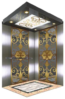 Elevator Decoration With An Image , Car Floor Decoration
