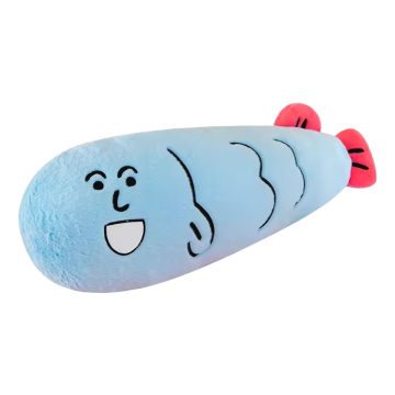 Handsome Fish Plush Toy - Travel-Friendly Cartoon Doll for Kids
