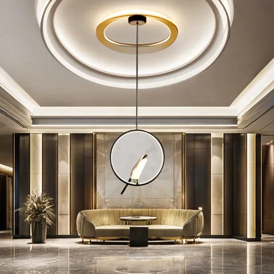 Modern Magpie Chandelier: Stylish LED Pendant Lamp for Dining Room