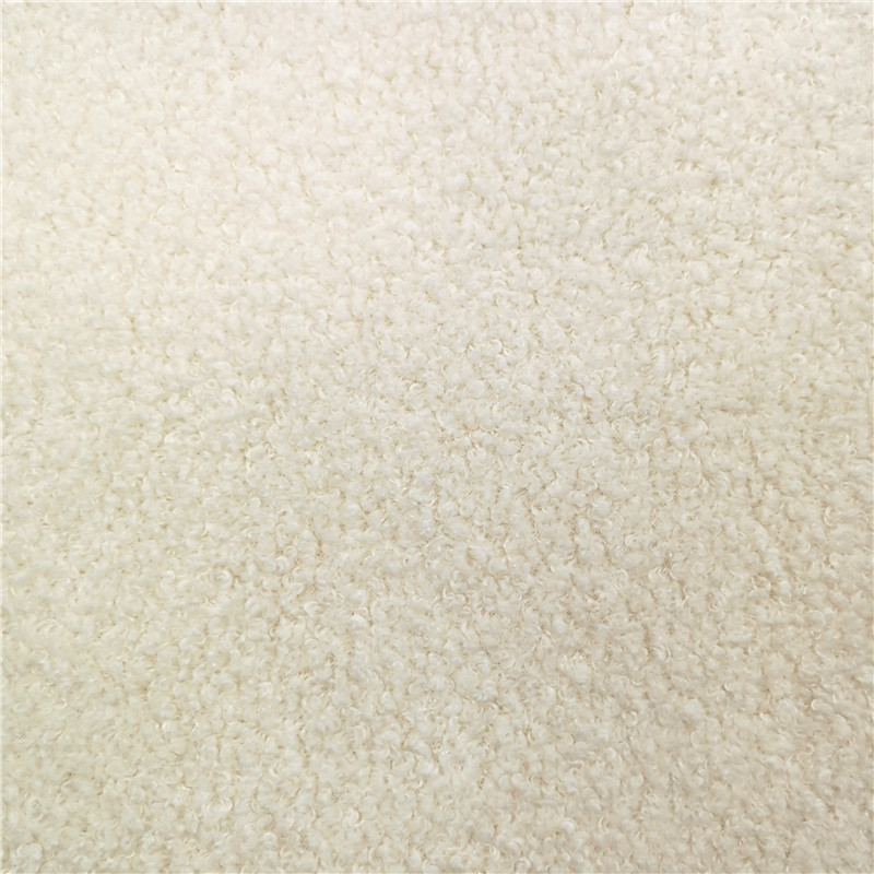 White Mohair Knitted Coat Fabrics