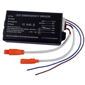 CE RoHS LED emergency driver for Fire Emergency