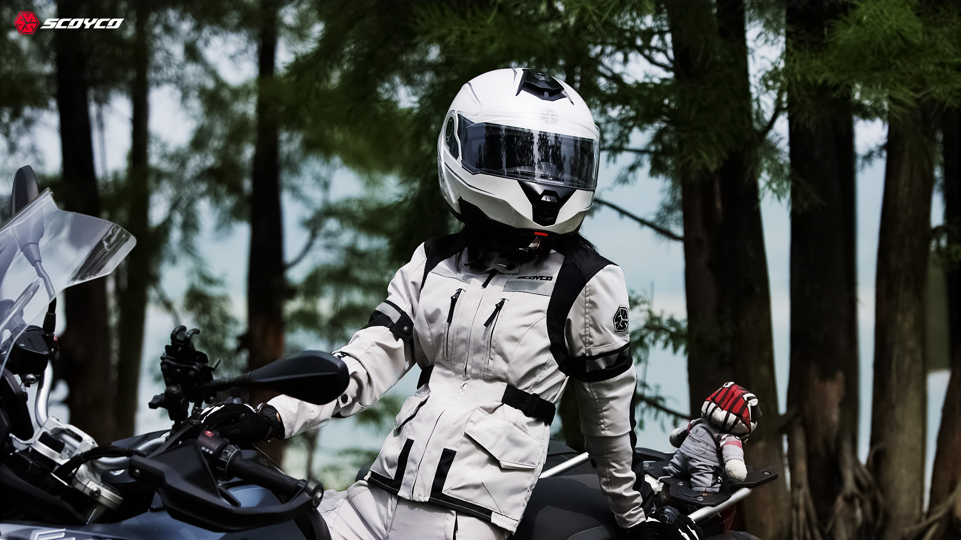 adventure biker jacket with ce armor