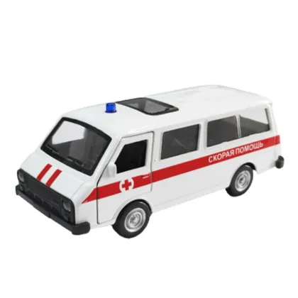 1/36 Scale Bus Promotional Set: Alloy Truck Toys, Simulation Miniature Diecast Vehicle Models