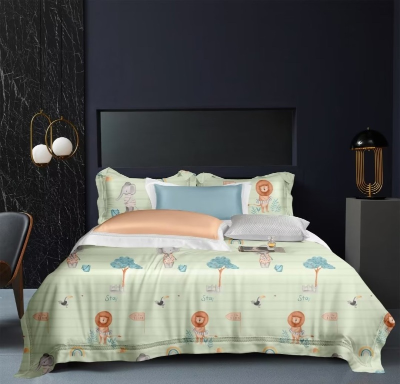 Custom 100% Modal Bedding Set: Silky 4pcs Comforter Set for Luxury Bedding