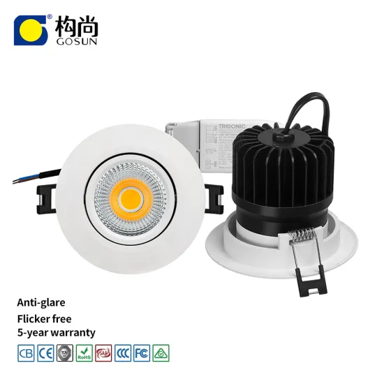360 Degree Orientable 30W 4-Way Recessed LED Downlight