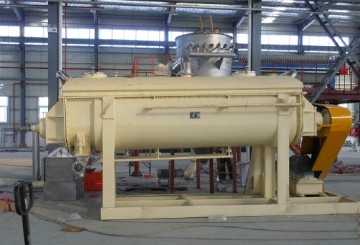 continuous production sludge paddle dryer