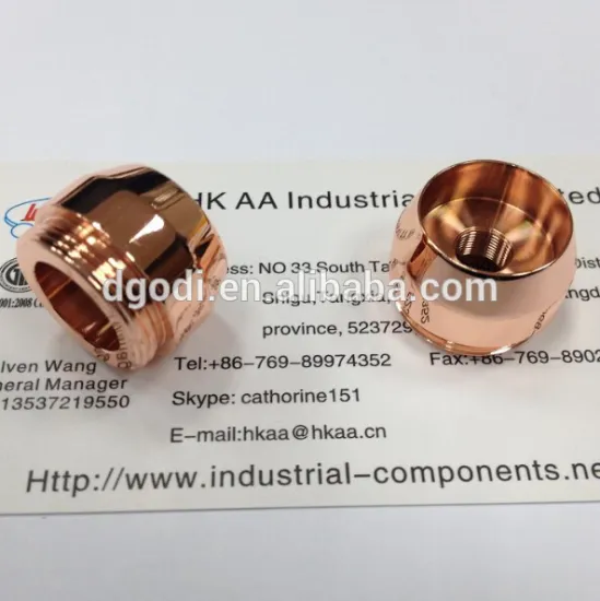 copper pipe threaded end cap for cigar tube