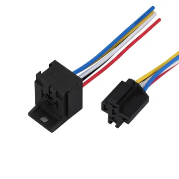 CHSKY 12V/24V DC Automobile Relay Socket CH-RH-5P-N - Hot Sale Universal Plastic Car Relay Socket