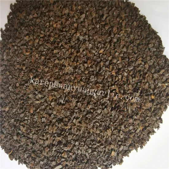 Chopped black garlic granules