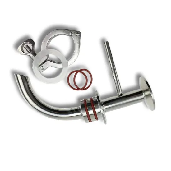 304 Stainless Steel 1.5 Inch Fermenter Rotating Racking Arm