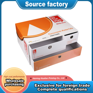 Multi-Drawer Rigid Paper Storage Color Box
