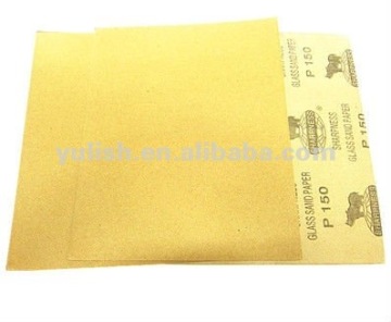 Flint abrasive sand paper