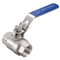 Precision Casting Stainless Steel 2PC Ball Valve dengan Handle Tever Lockable