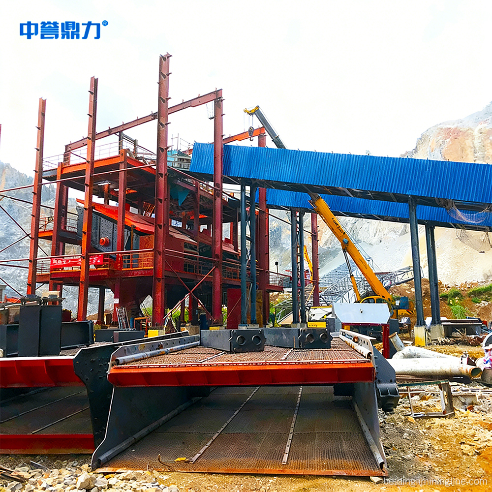 Глабальная адаптыўная лінія па вытворчасці агрэгатаў 1500TPH