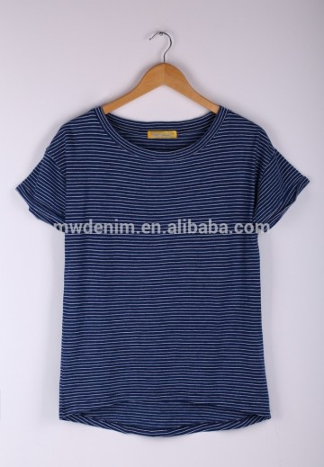 stripe knit t shirt