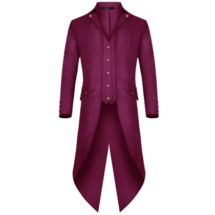 Steampunk Halloween Costumes: Wholesale Men's Tailcoat Jacket, Gothic Victorian Frock Coat & Uniforms