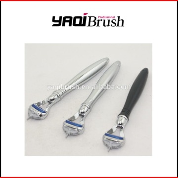 Metal razor handle for man with 5 blade razor