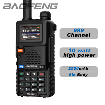 baofeng bf uv-5rh 10W tri Dual band walkie-talkie long range analog two way radio Updated DTMF VOX Handheld Walkie talkie