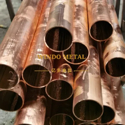 ASTM B88 compliant cut copper water pipes