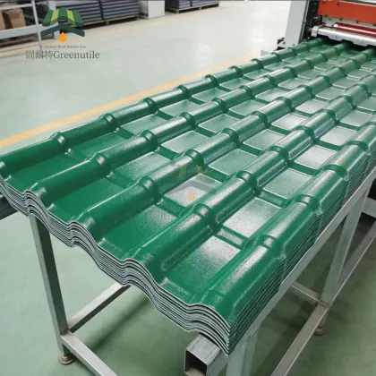 Custom Typhoon Resistant & Lightweight ASA Roman Roof Tiles