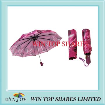 Super Fine Satin Full Automatic Safe Umbrella