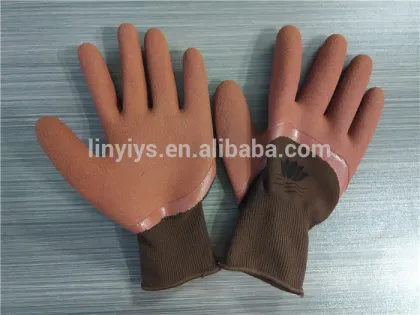 Best selling products/work gloves with rubber/free samples