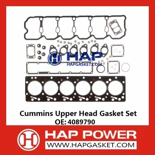 Cummins Upper Head Gasket Set 4089790, High Quality Cummins Upper Head