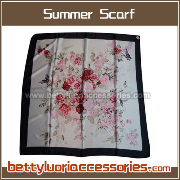 ladies satin scarf