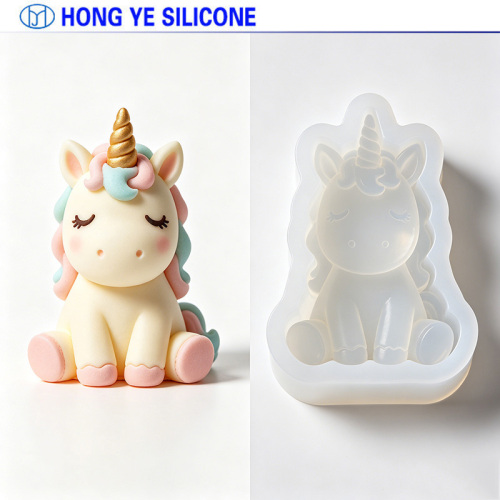 High stretch silicone for flexible finished items