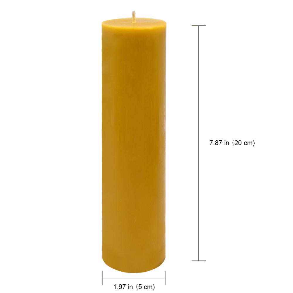 Beeswax Solid Pillar Candles Bulk