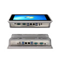 PC con sistema operativo Linux y pantalla táctil capacitiva de aluminio industrial