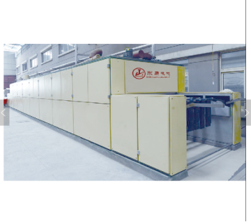 Tunnel-type hank dryer for textile and yarn