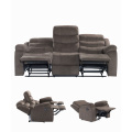 Wohnzimmermöbel Relax-Ledersofa-Sets