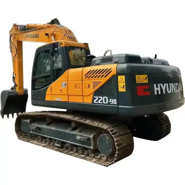 Affordable Used Hyundai R220LC-9S Excavator from South Korea: High-Quality 22 Ton Machine for Sale