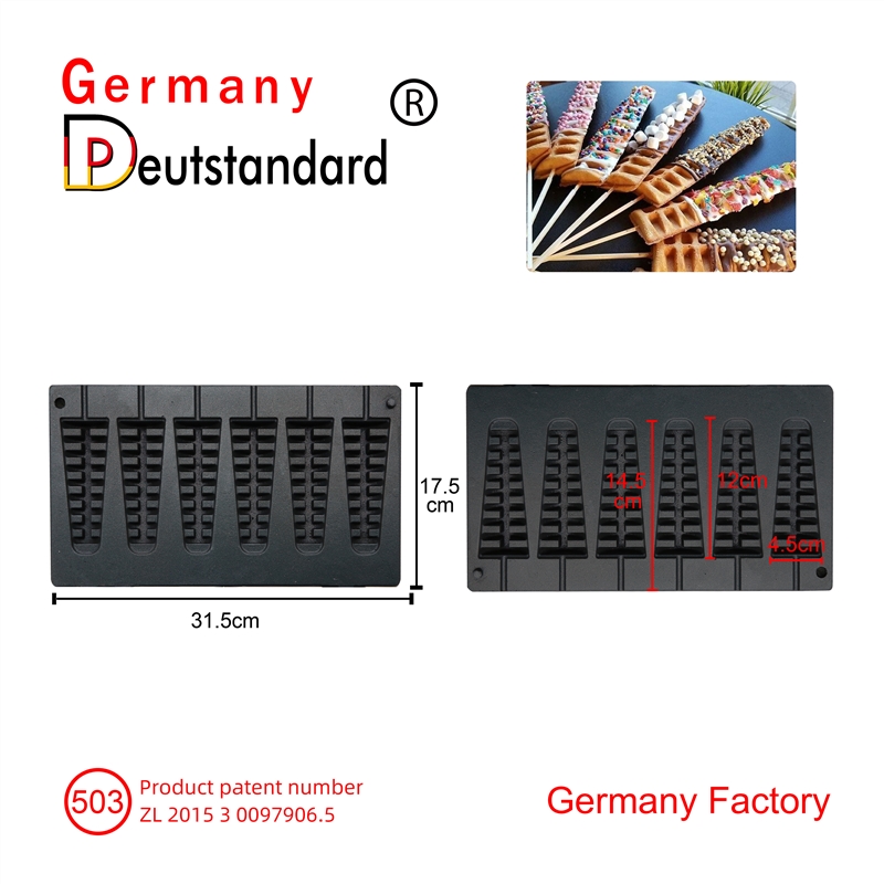 Bestseller Lolly Waffelmaschine mit Edelstahl