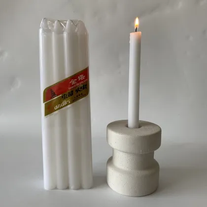 Religious ceremony magic energy white candles