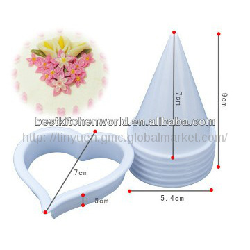 Plastic Material Fondant Tools/Calla Lily Flower Shape Fondant TOOLS