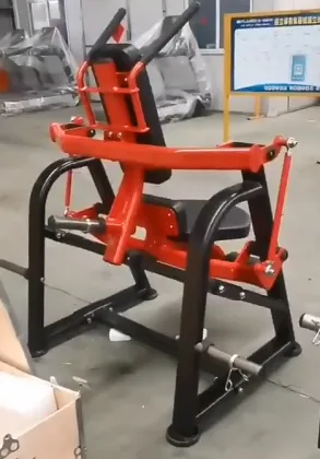 plate loaded strength fitness arm curl machine