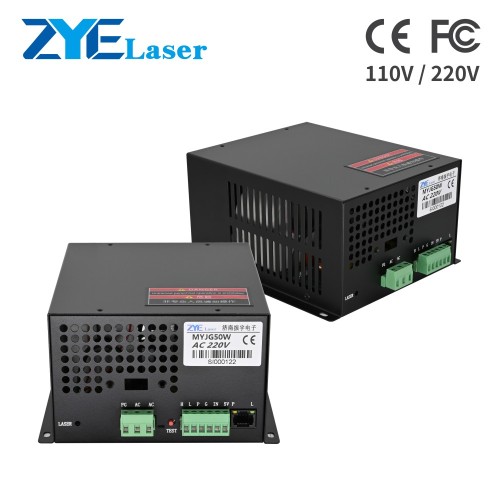 MYJG50W ليزر ثاني أكسيد الكربون PSU لتكامل الآلة