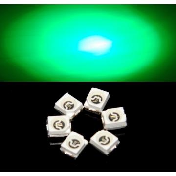 እጅግ በጣም ብሩህ 3528 አረንጓዴ SMD LED ኤፒስታር ቺፕ