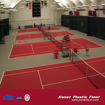 multi-purpose sports court PVC flooring for tennis sport court