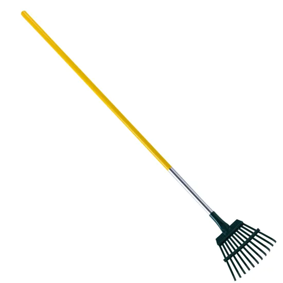 2022 Hot Sales Long Aluminum Handle Rake for Gardening and Farming