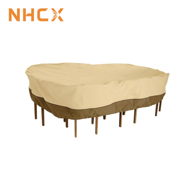 NHCX Outdoor Garden Furniture Set Cover for Square Tables and Chairs