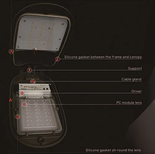 High Quality Outdoor waterproof ip65 40w led street light lamp