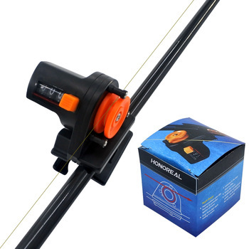 Free shipping pesca 1PC 0-999M fishing line counter Fishing Line Depth Finder Length Gauge Counter Fishing Tool