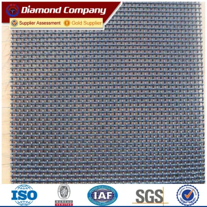 Diamond brand 0.9mm daimeter 1.64 hole opening marine grade king kong wire mesh